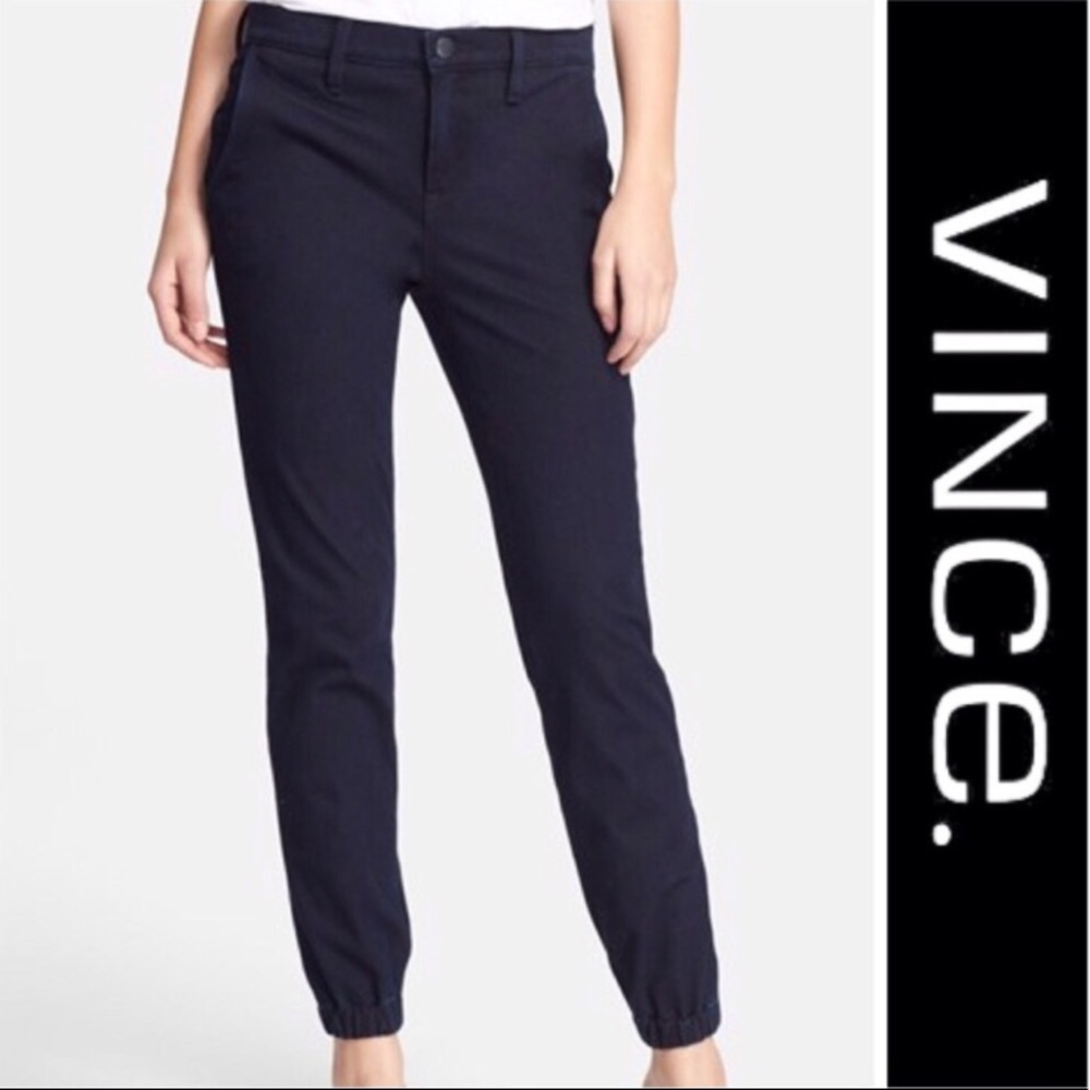 Vince denim jogger pants